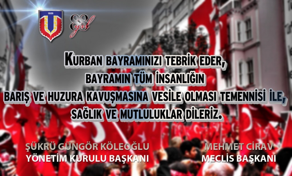 KURBAN BAYRAMI MESAJI