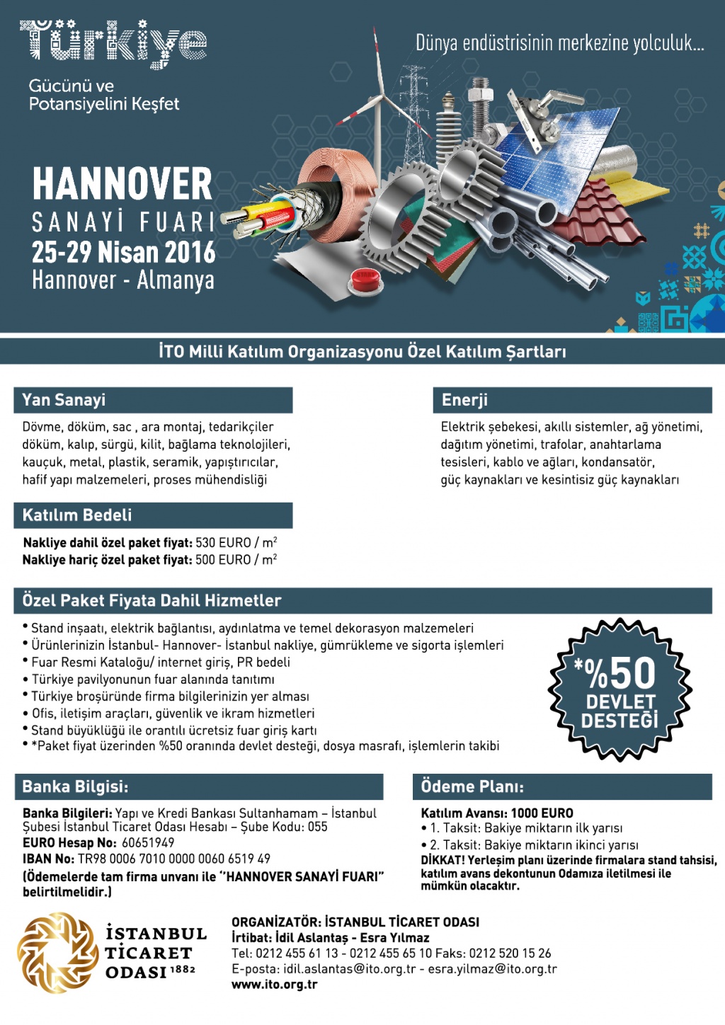 HANNOVER SANAYİ FUARI (25-29 NİSAN 2016)