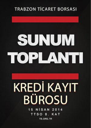 KREDİ KAYIT BÜROSU (TOPLANTI - SUNUM)