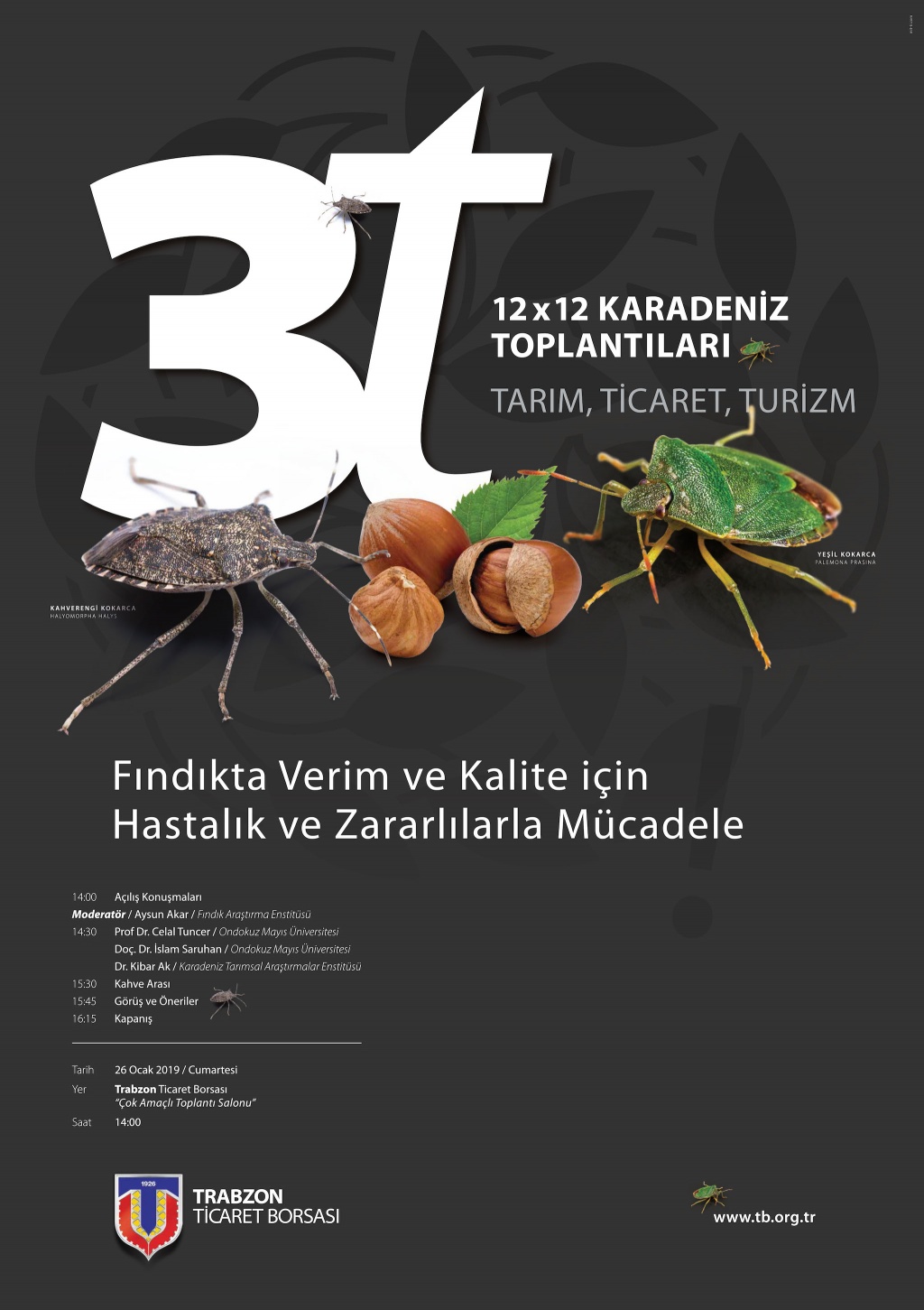FINDIKTA VERİM VE KALİTE İÇİN HASTALIK VE ZARARLILARLA MÜCADELE PANELİ
