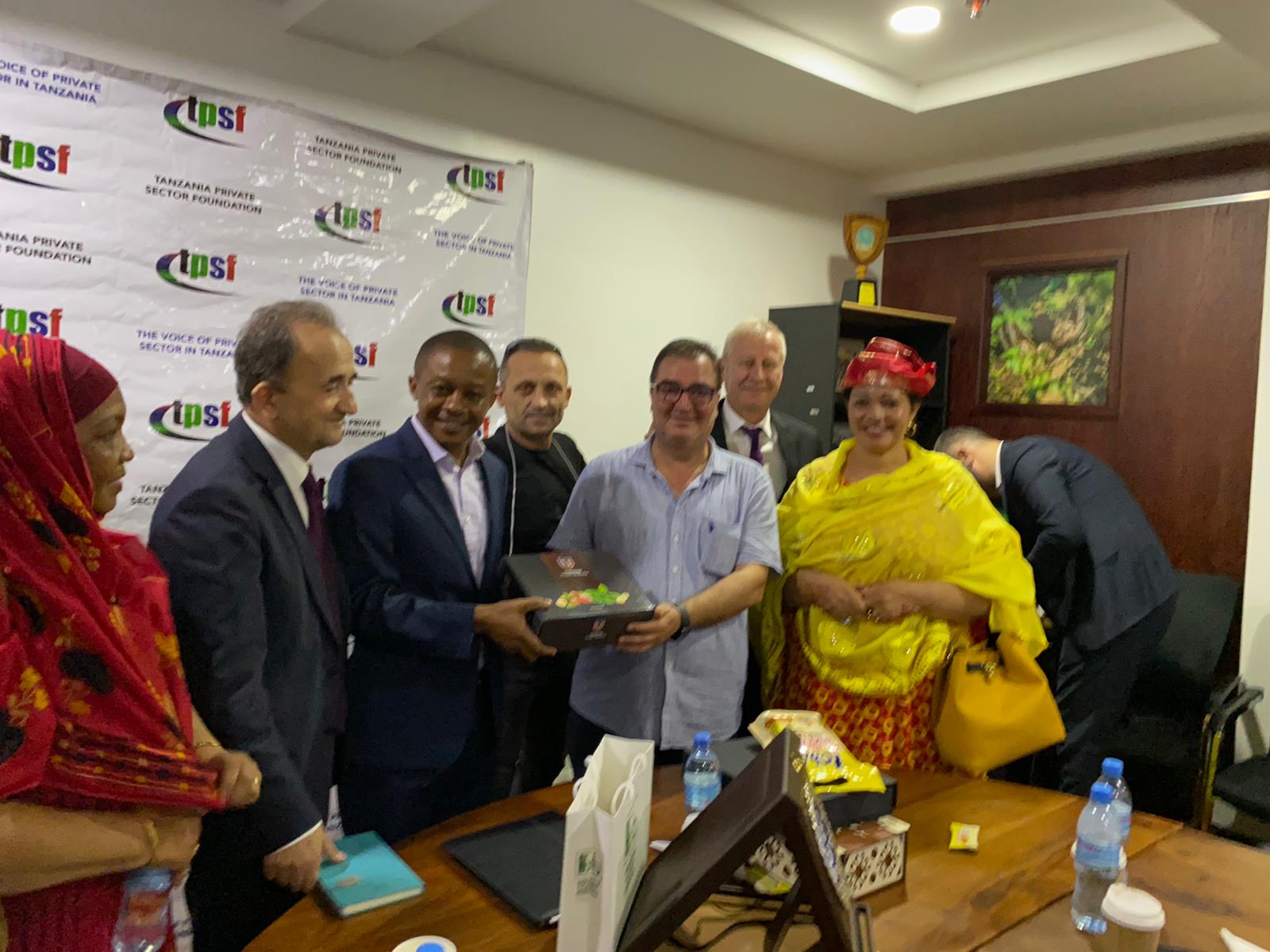 Turkish Businessmen are in Tanzania