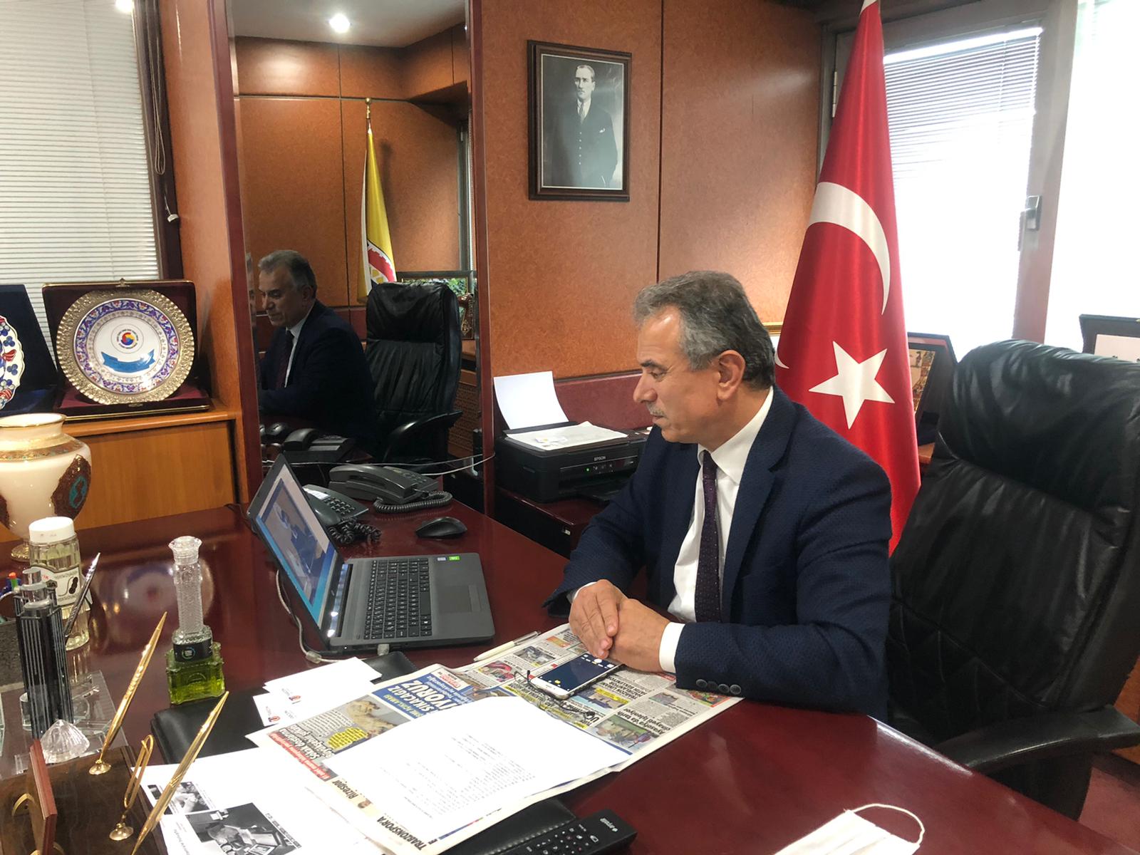 TOBB camiası Ticaret Bakanı Pekcan’la buluştu