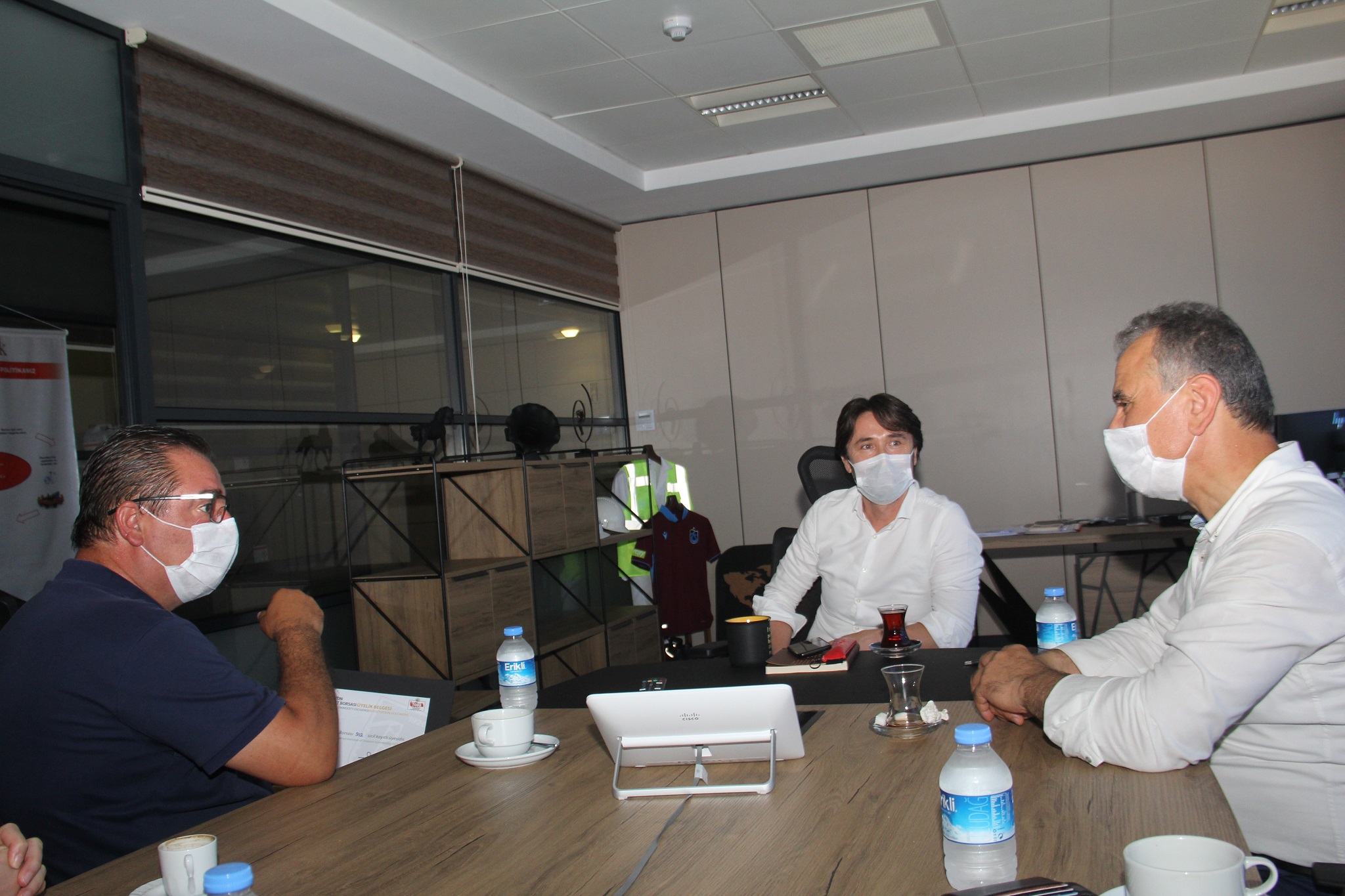 Üye ziyaretleri sürüyor