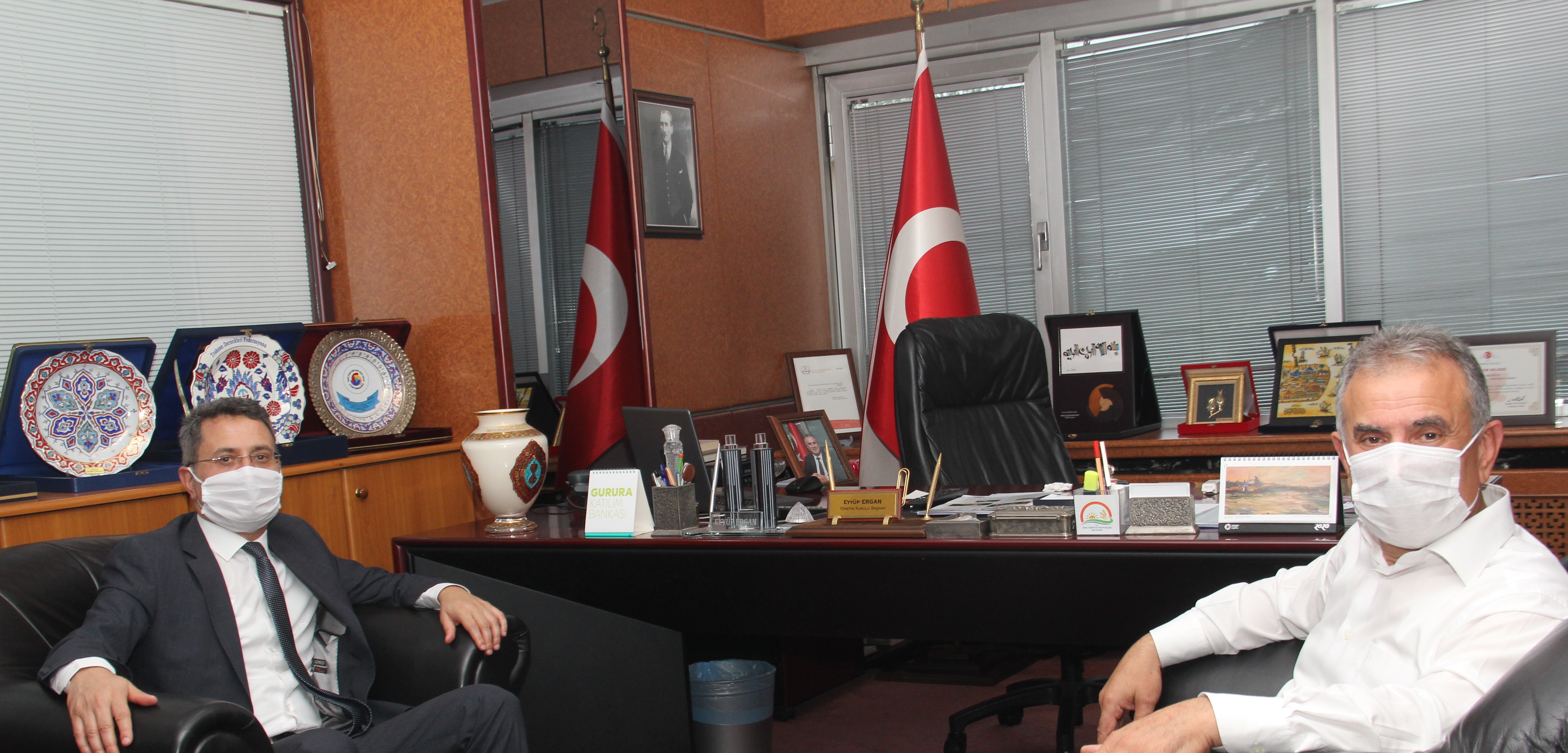 Vergi Dairesi Başkanı Akçay’dan TTB'ye veda ziyareti