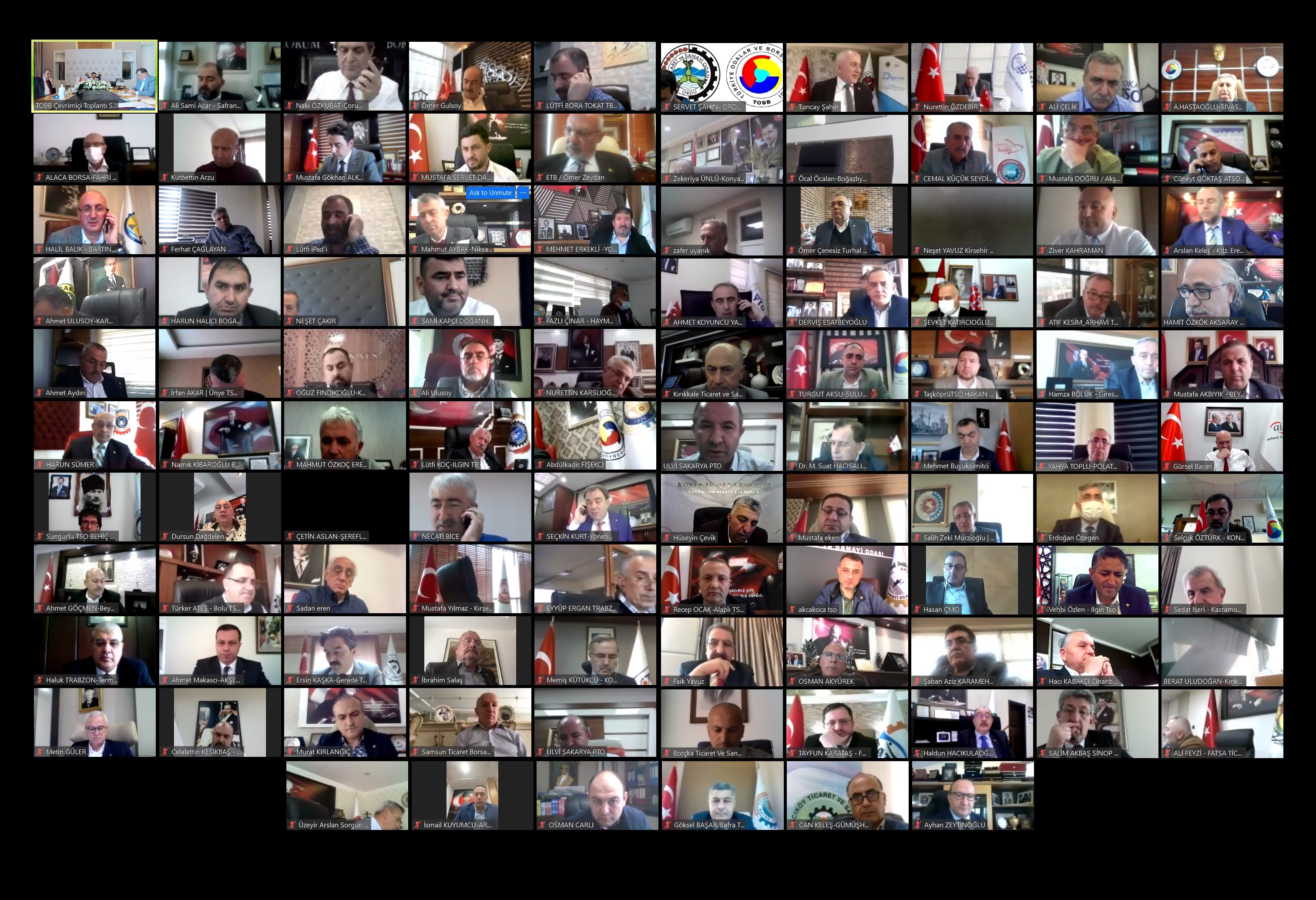 Karadeniz ve İç Anadolu oda-borsa başkanları Hisarcıklıoğlu'na taleplerini aktardı