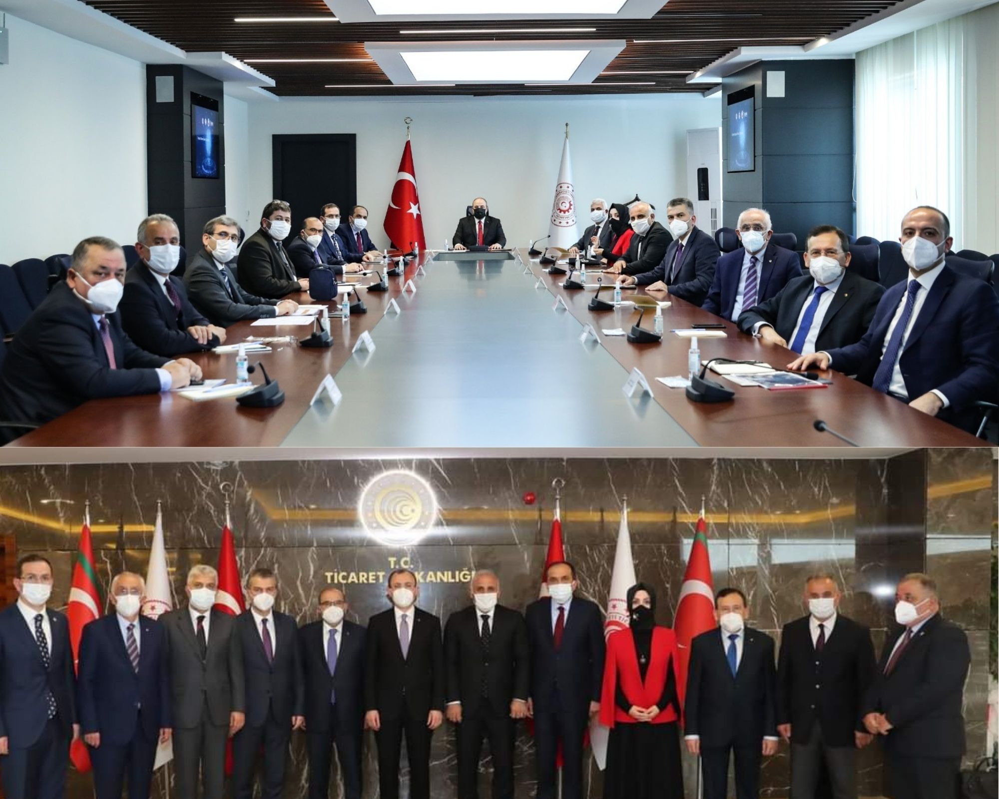 Trabzon Heyeti’nden Bakan Varank ve Muş'a ziyaret