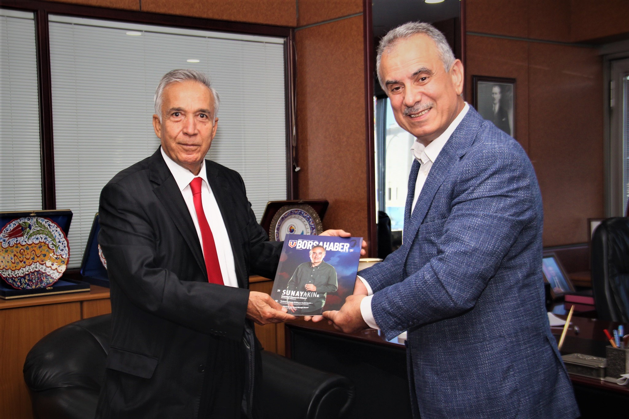 Yavuz Donat, Trabzon Ticaret Borsası’nda…