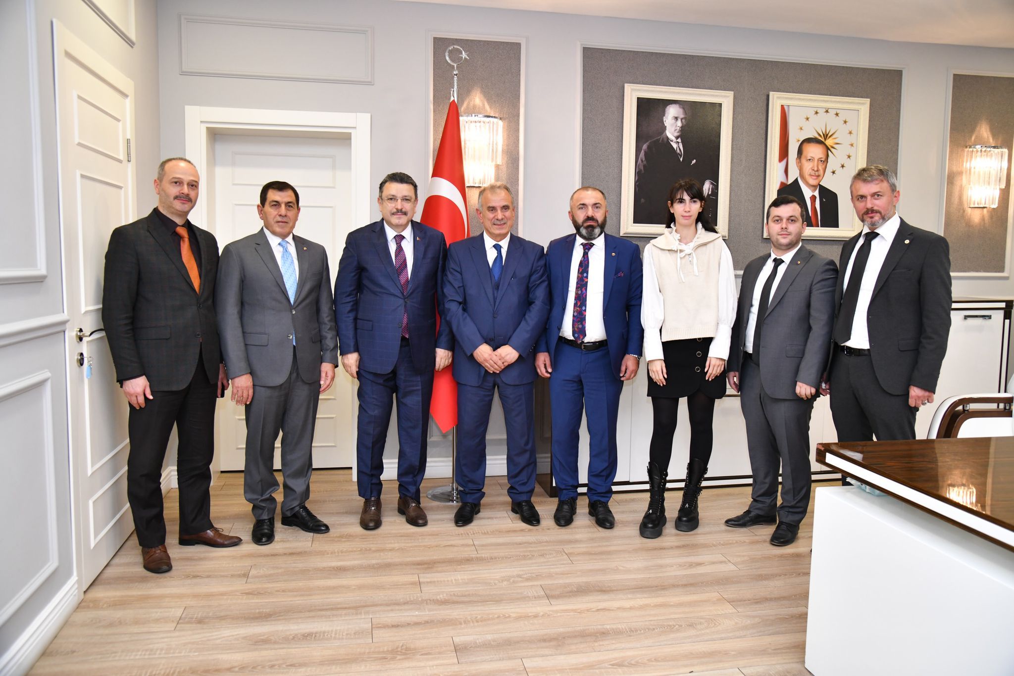 TTB Heyetinden Başkan Genç’e ziyaret