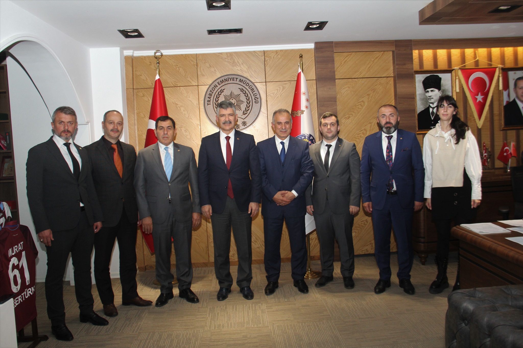 TTB Heyetinden İl Emniyet Müdürü Esertürk’e ziyaret