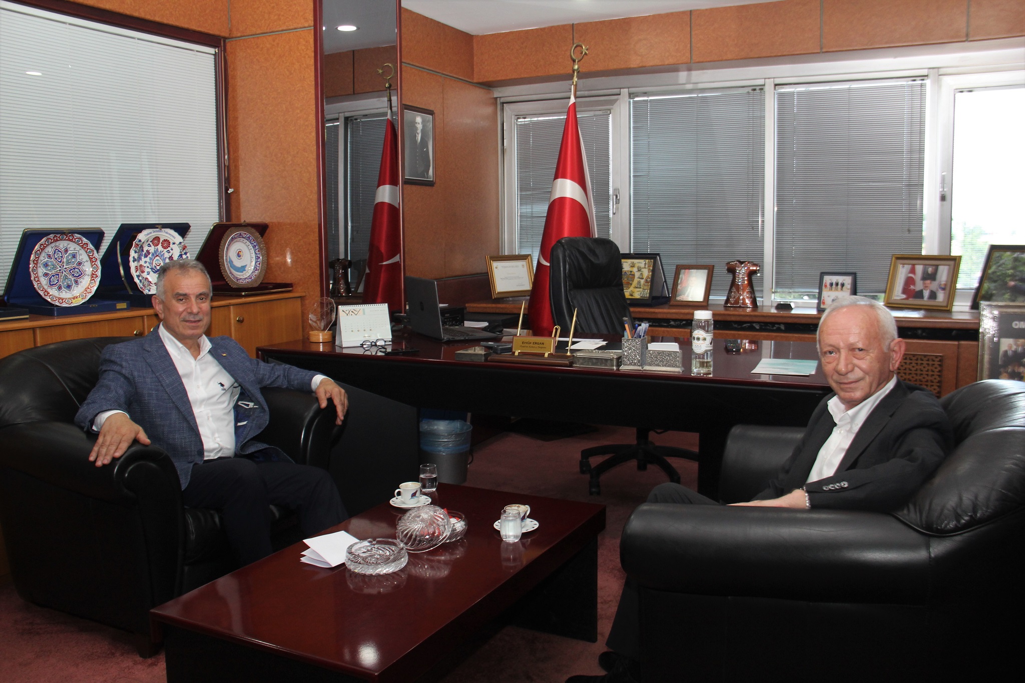 Başkan Uzun'dan borsaya ziyaret