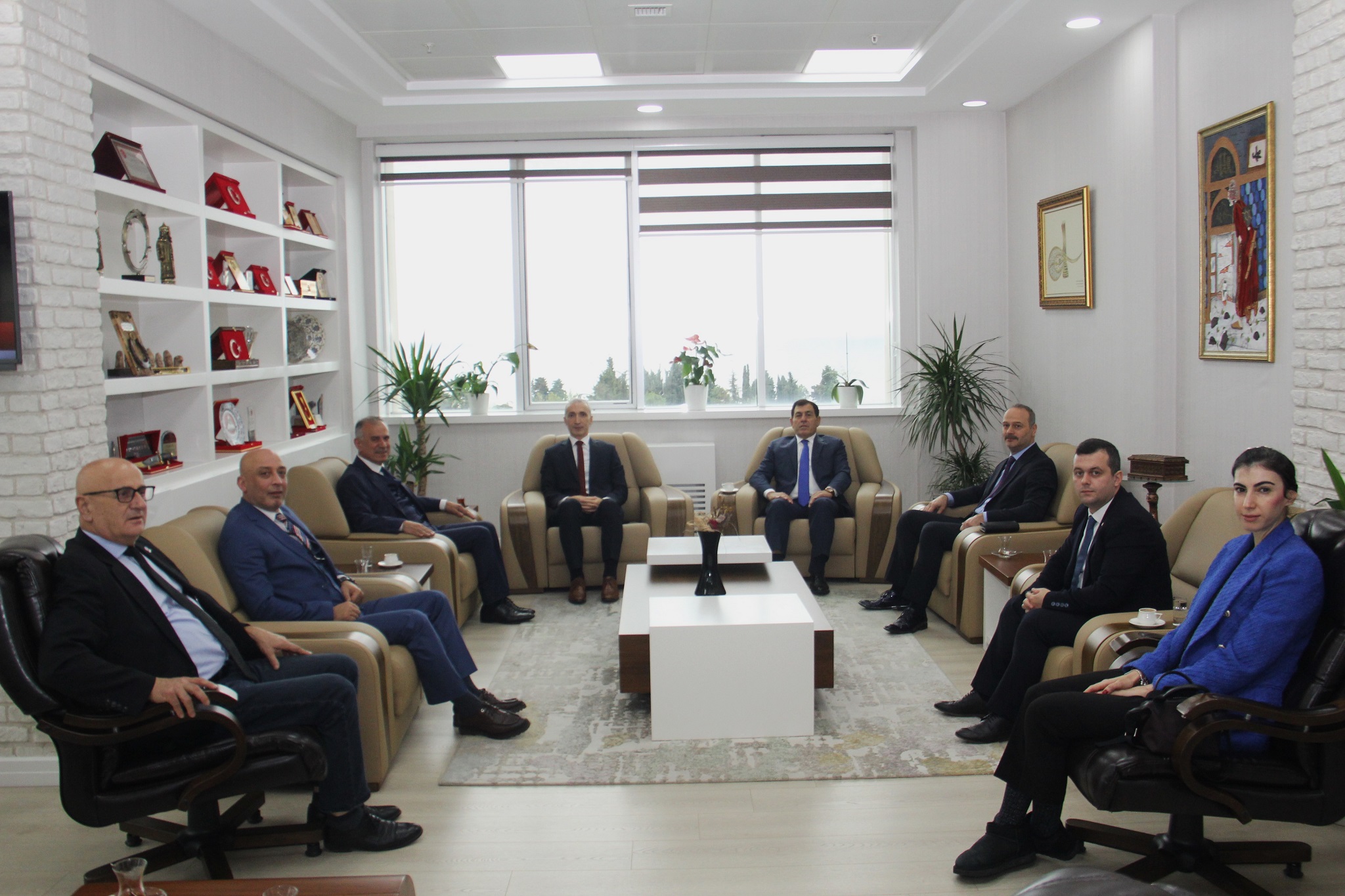 Borsadan Başsavcı Çelik'e hayırlı olsun ziyareti