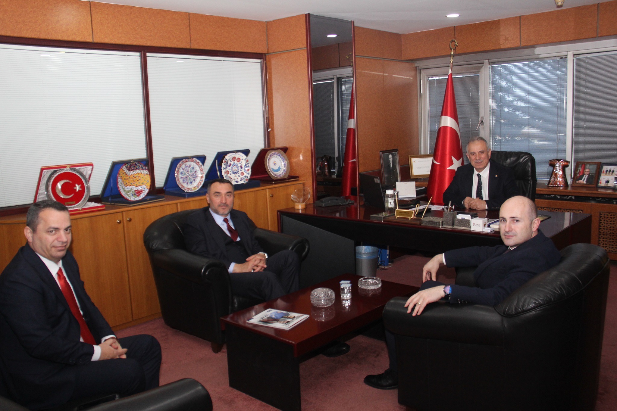 T.C. Ziraat Bankası Yöneticileri Borsamızı ziyaret etti