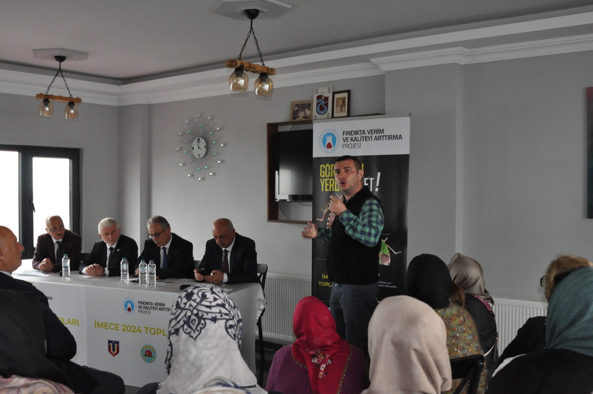 Kokarca ile yapılacak mücadeleye kadın üreticilerde ilgi gösteriyor