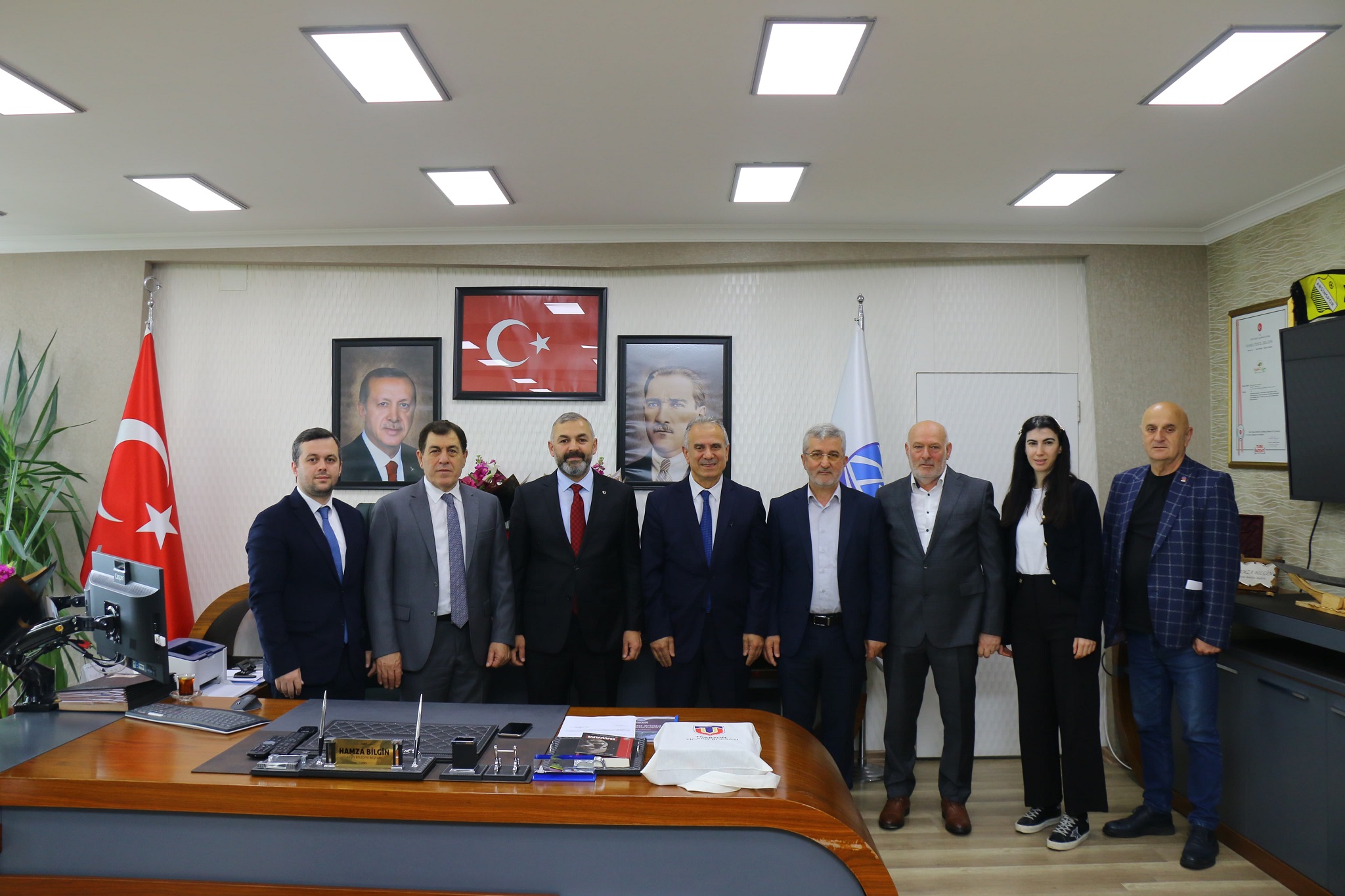 Borsamızdan Arsin Belediye Başkanı Bilgin’e ziyaret