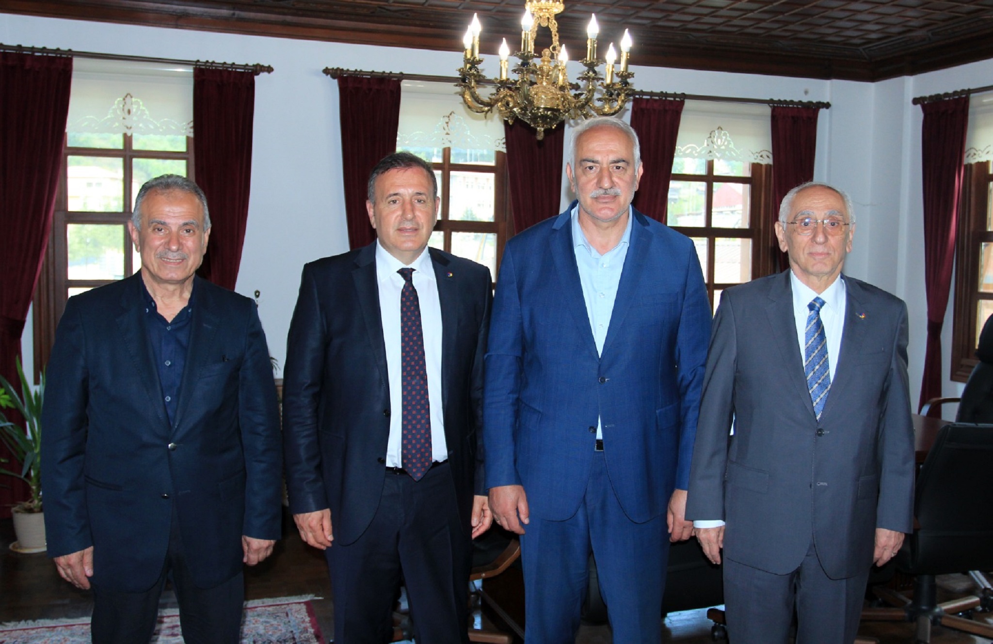 Başkan Ergan’dan Nuhoğlu’na ziyaret