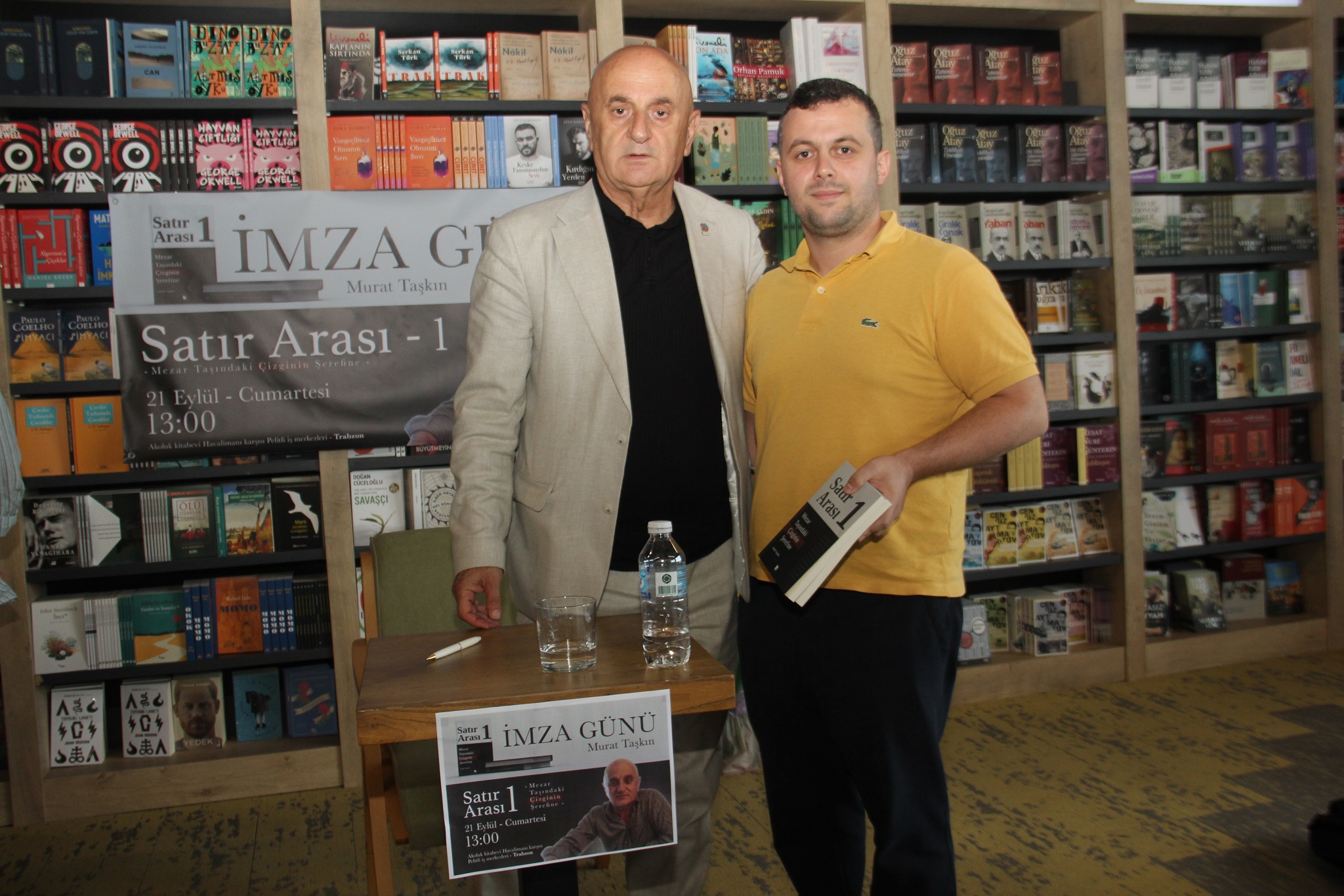 Basın Danışmanımız Taşkın'dan imza günü